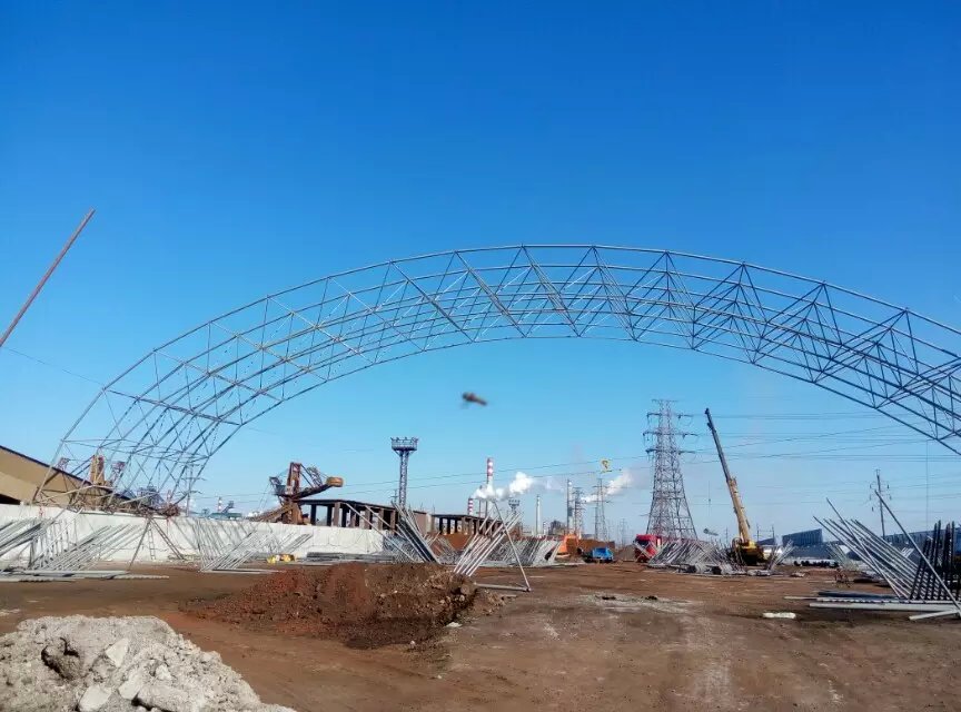 南通葫蘆島熱電廠網架